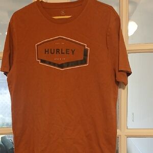 Hurley Men's Rust Short Sleeve Tee